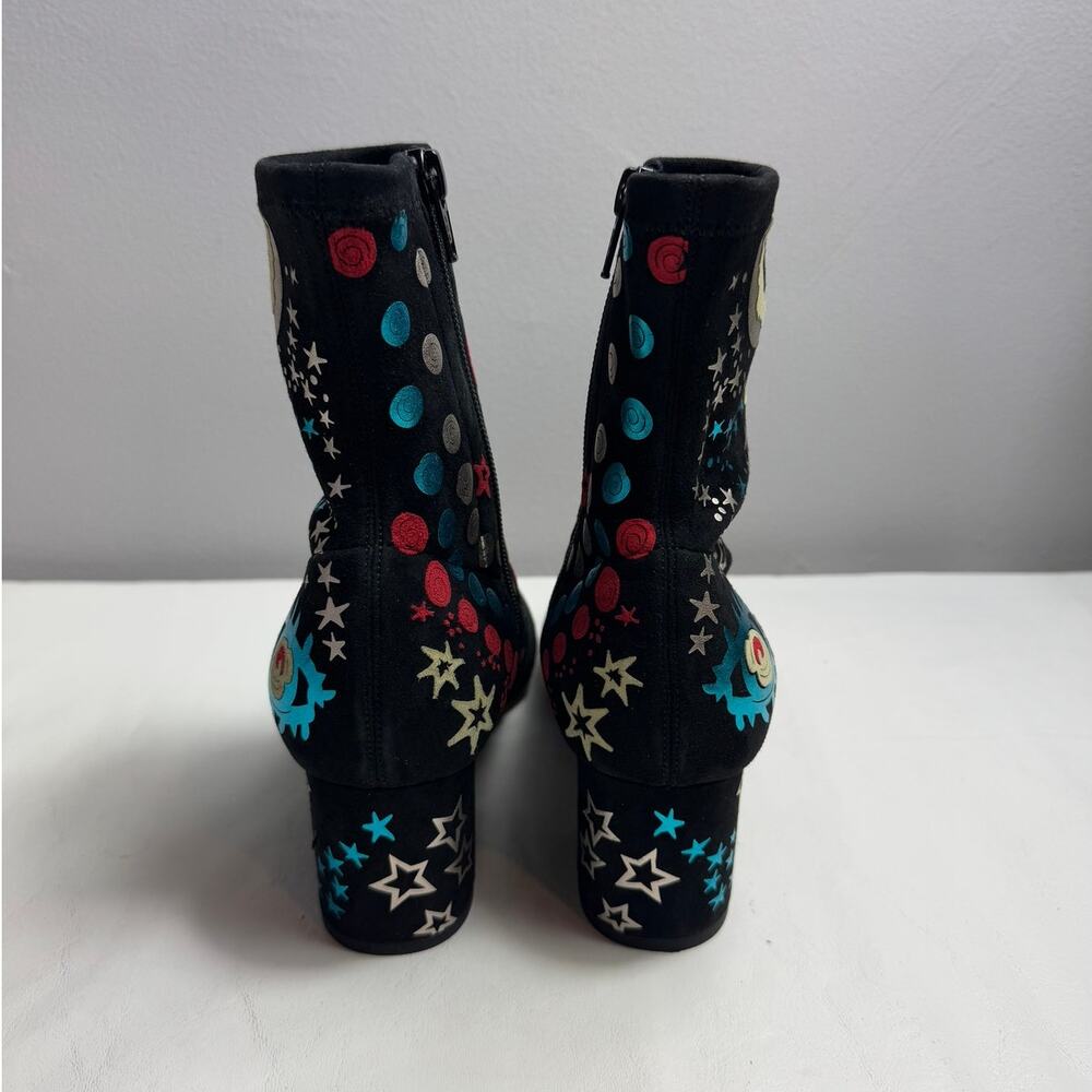 Valentino Garavani 'Astro Couture' Booties in Black Suede Women's Size EU 36.5 - Picture 8 of 13